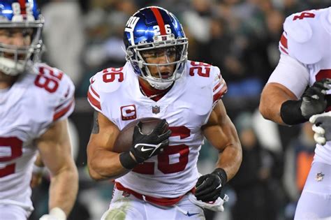 Saquon Barkley won’t sign franchise tag to join Giants at start of offseason program: report